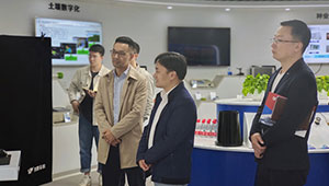 拱墅區(qū)區(qū)委常委張建明一行蒞臨托普云農(nóng)考察調(diào)研